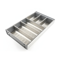 6-Compartment Stainless Utensil Organizer