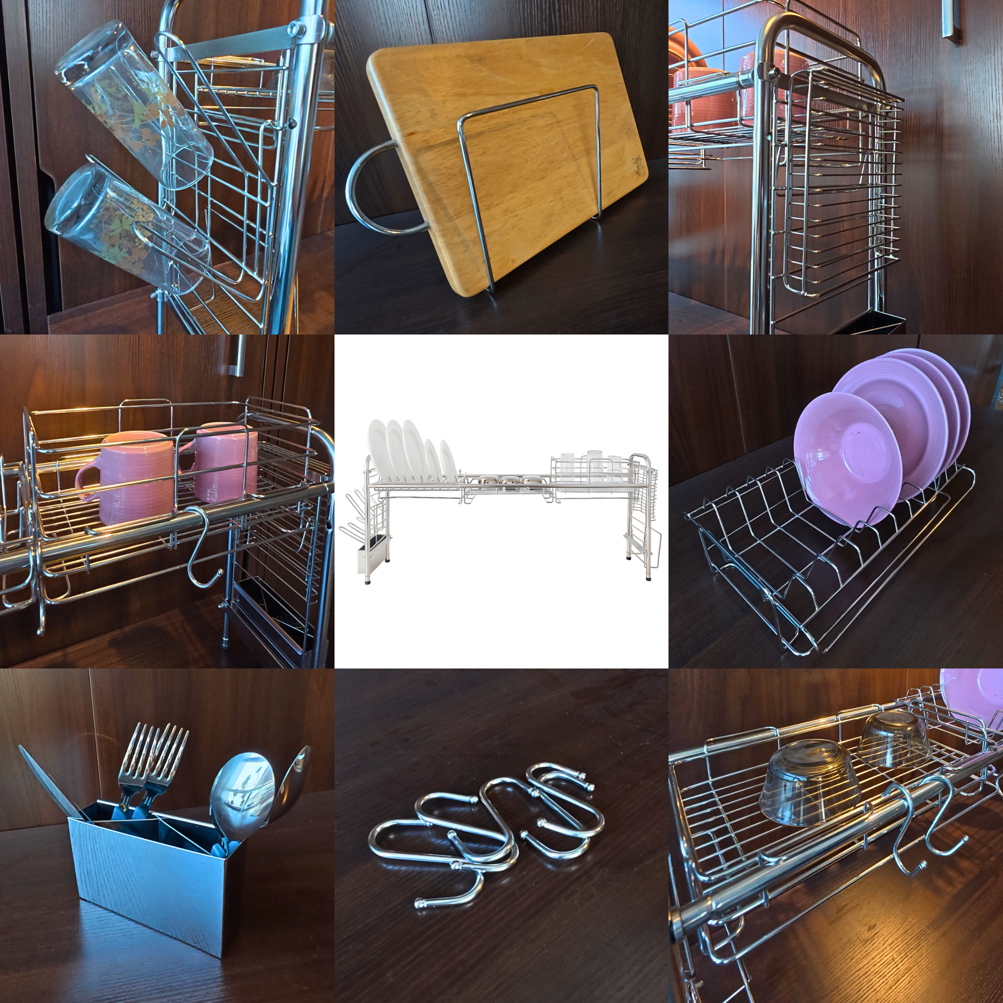 Over The Sink Dish Rack