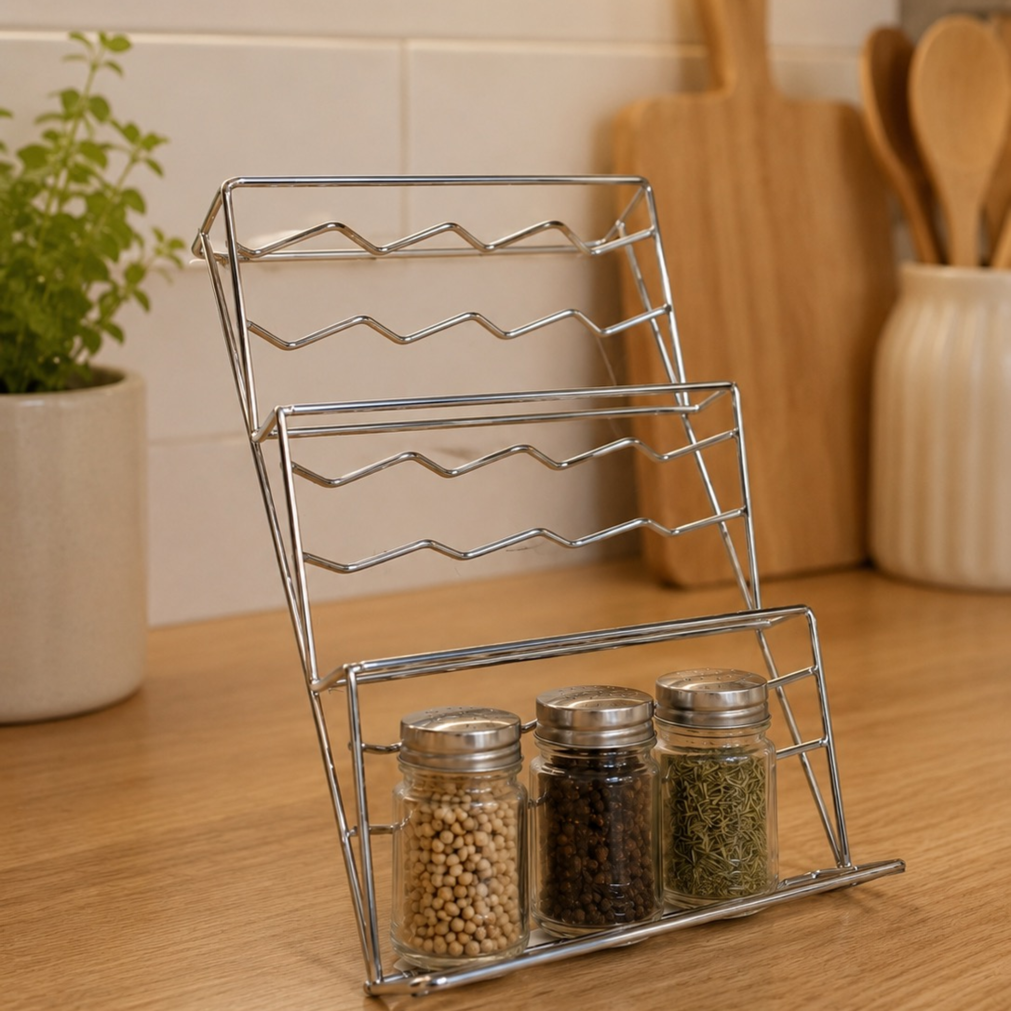 Rosette Italia Stainless Add-On Wire Basket for Condiments