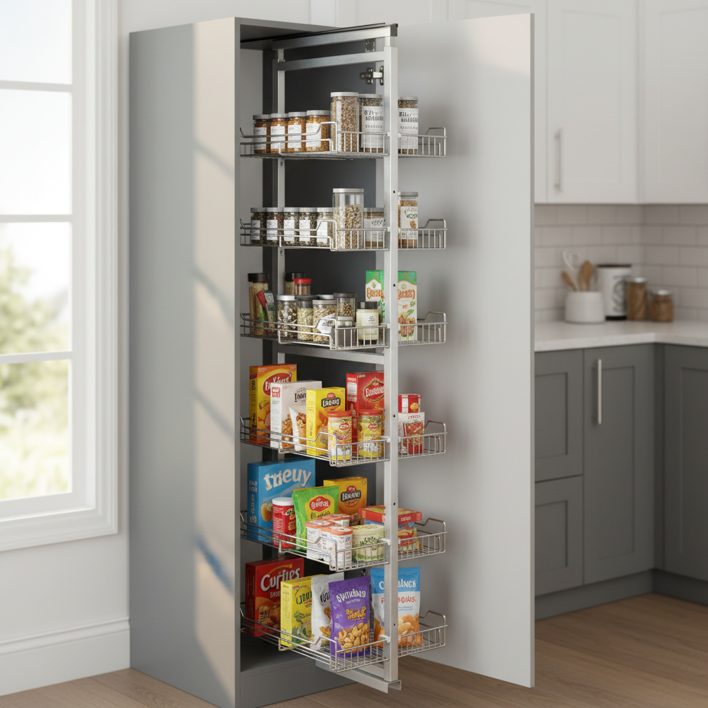 Pull-Out Pantry - Square Format